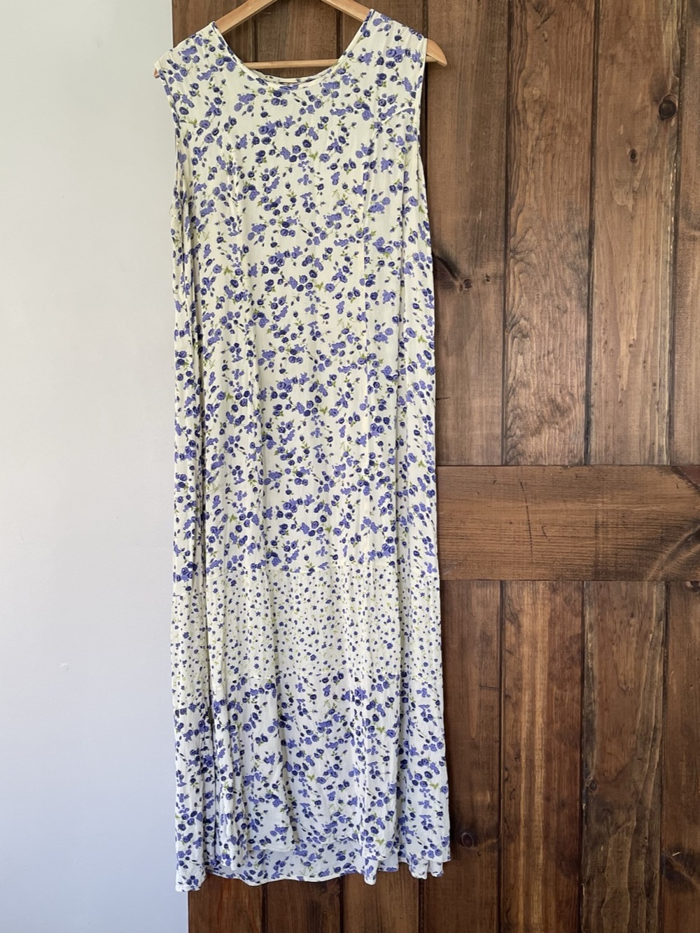 Vintage 90's Y2K J.G. Hook Ditsy Floral Mix Print Maxi Dress Cottagecore Boho